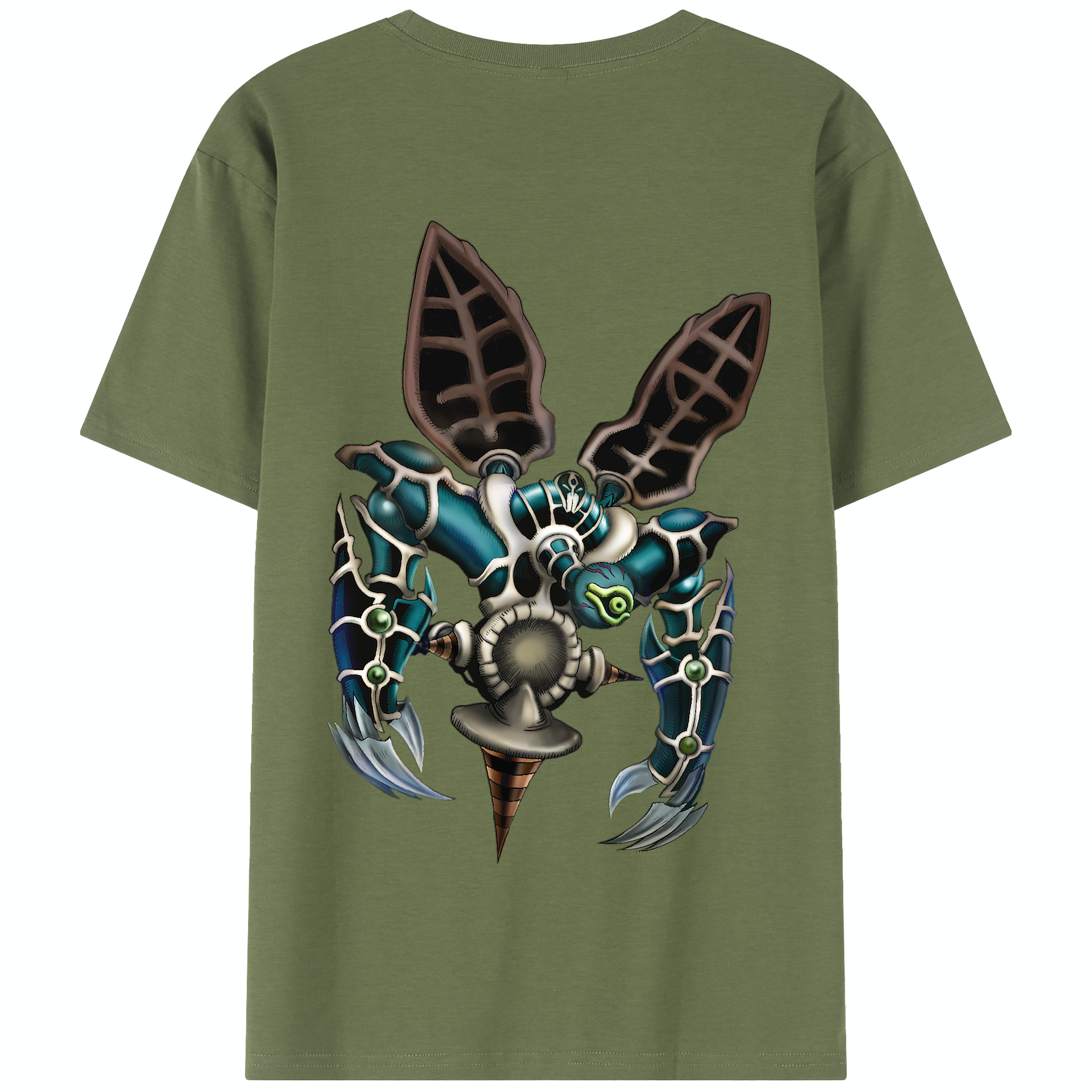 （画像用） 遊☆戯☆王 Yu-Gi-Oh! 綿100％半袖Tシャツ（背面プリント）